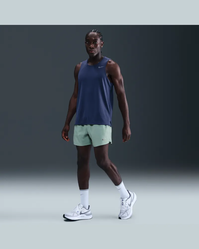 Nike Challenger Dri-FIT-Laufshorts mit Futter für Herren (ca. 12,5 cm) - Grün Grün