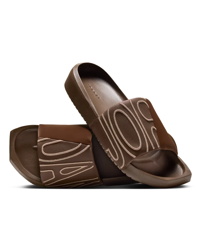Jordan NOLA Damen-Slides - Braun Braun