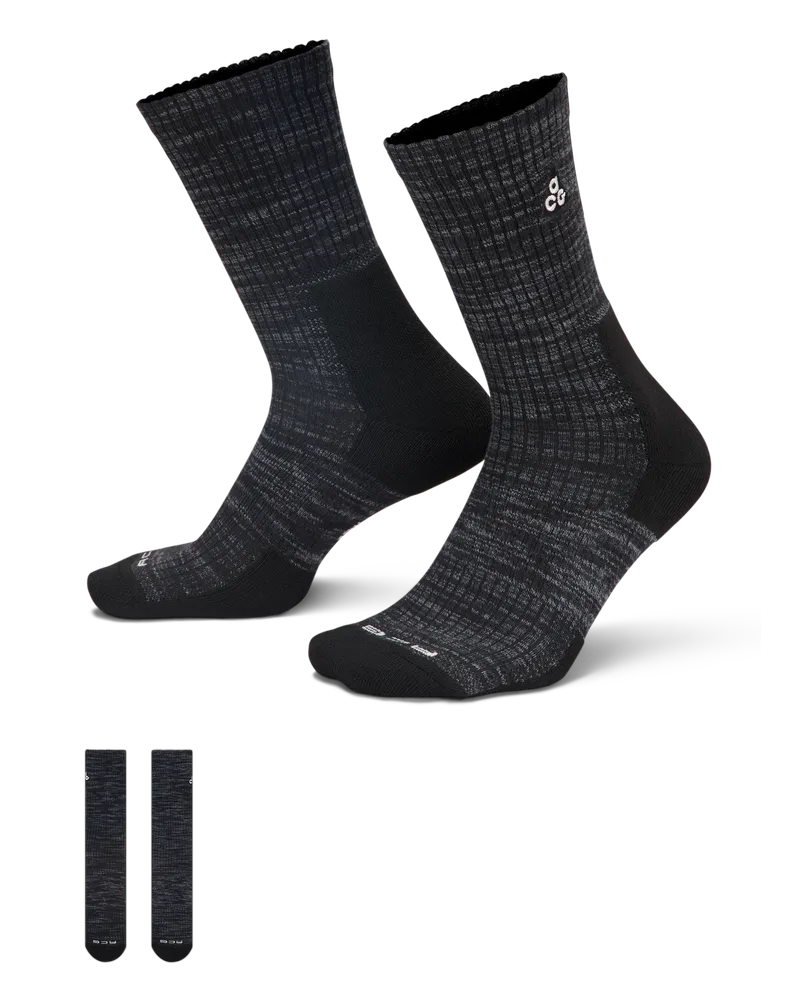 Nike ACG Everyday gepolsterte Crew-Socken (1 Paar) - Schwarz Schwarz