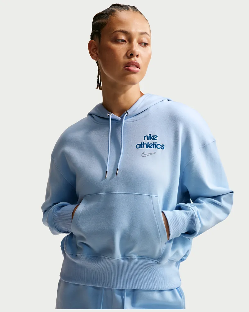 Nike Phoenix Fleece-Hoodie (Damen) - Blau Blau