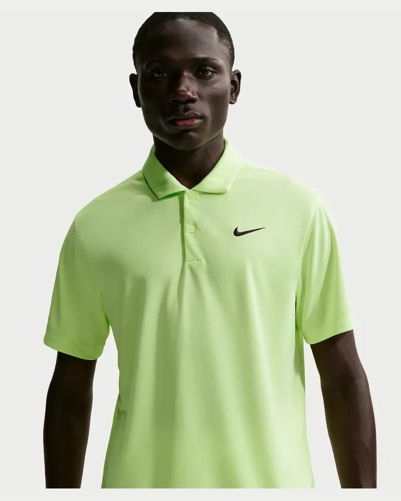 Nike Court Dri-FIT Tennis-Poloshirt für Herren - Grün Grün