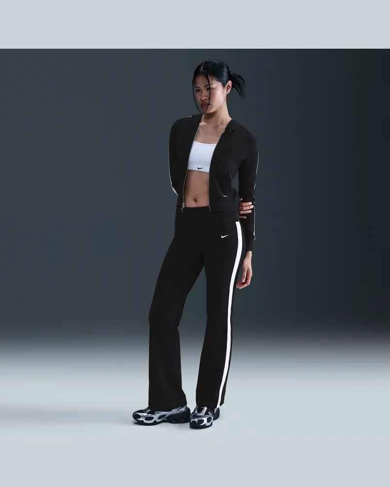 Nike Sportswear Hose mit hohem Bund für Damen - Schwarz Schwarz