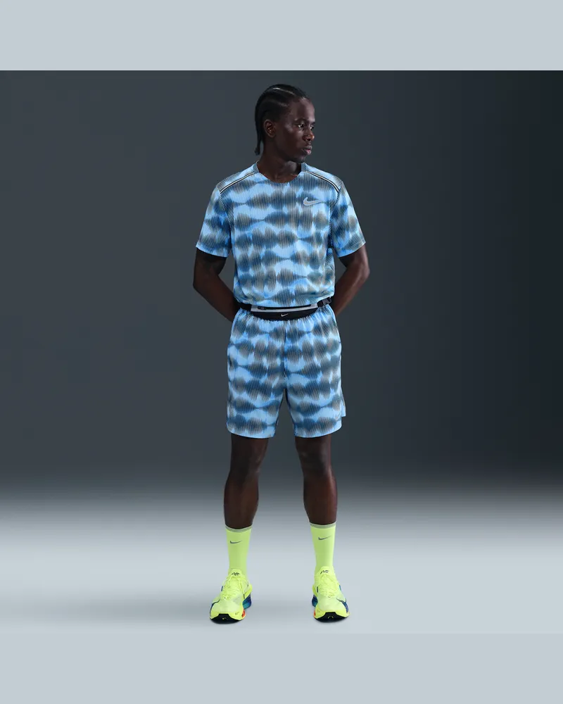 Nike Challenger Herren-Laufshorts mit Futter (ca. 18 cm) - Blau Blau