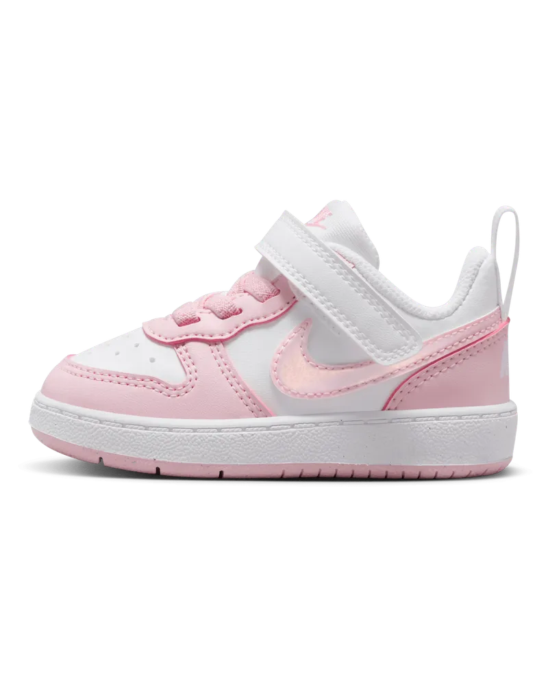 Nike Court Borough Low Recraft Schuh für Babys und Kleinkinder - Weiß Weiß