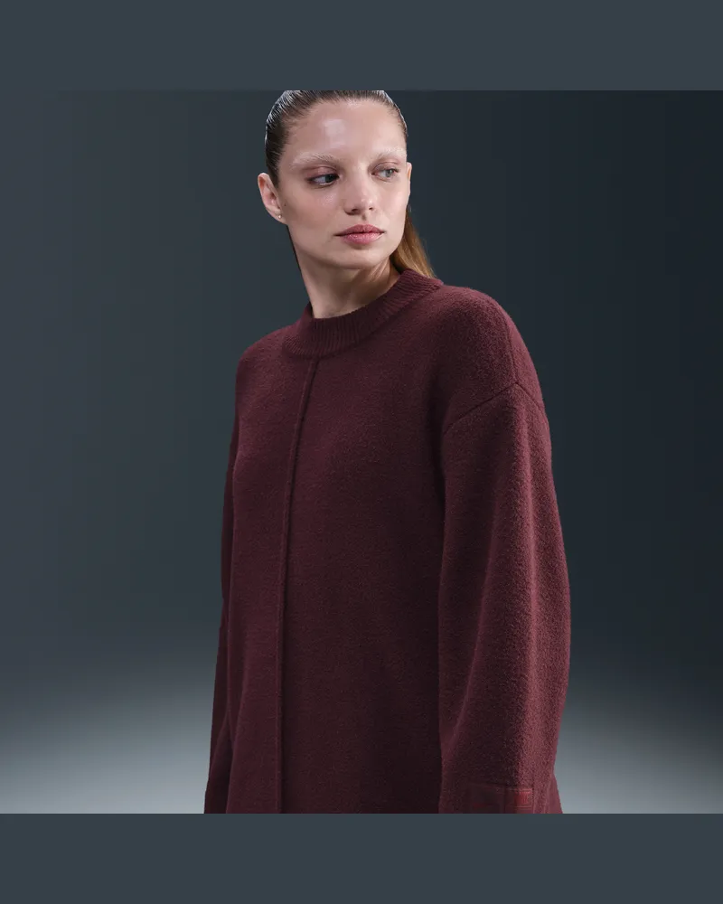 Nike Damenpullover mit Rundhalsausschnitt - Rot Rot