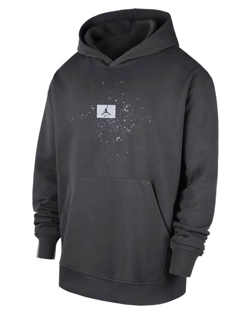 Jordan Chicago Bulls  Basketball Flight Fleece-Hoodie für Herren - Grau Grau