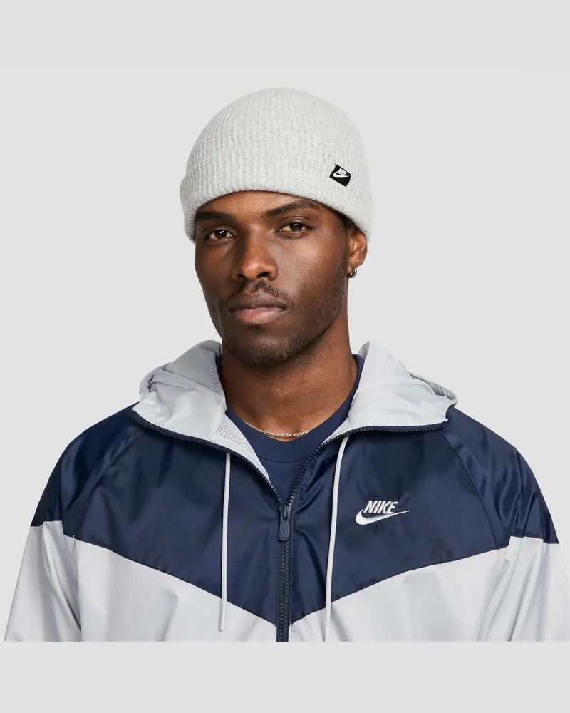 Nike Terra Futura365 Beanie mit kurzem Umschlag - Grau Grau
