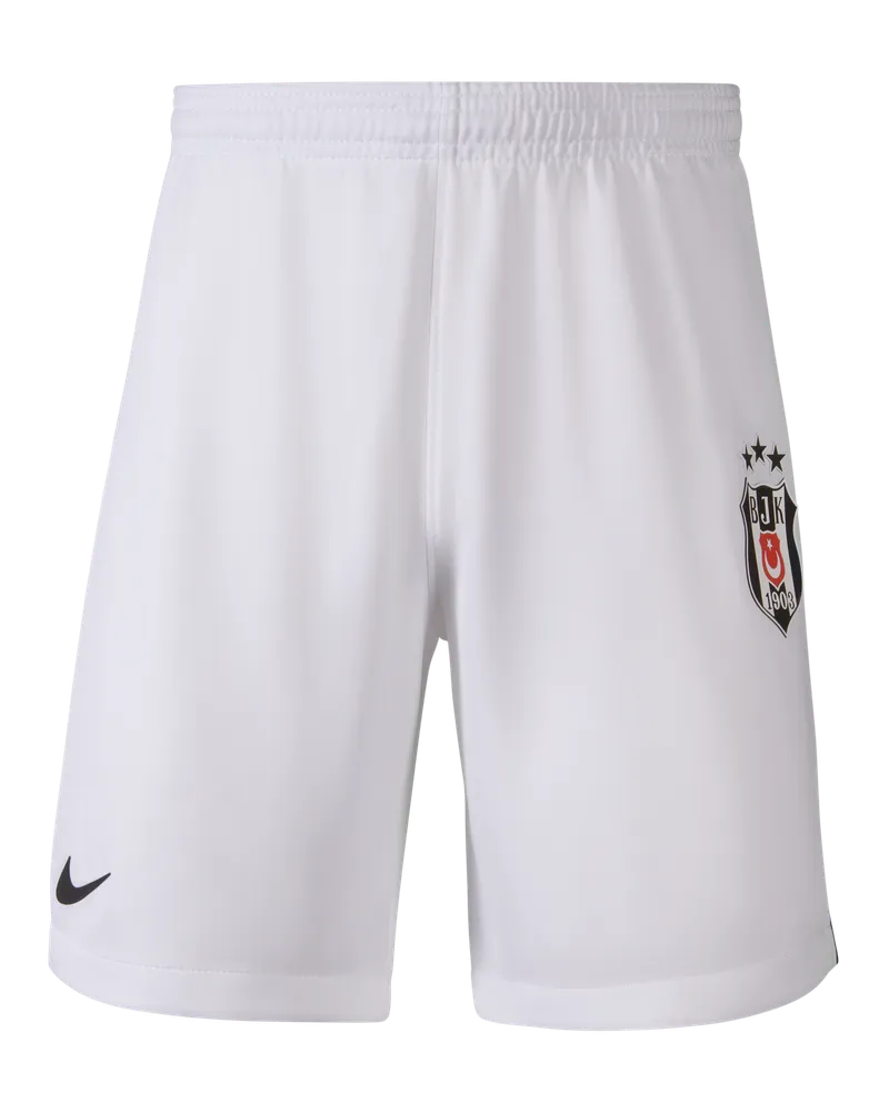 Nike Beşiktaş J.K.  Strick-Fußballshorts (ältere Kinder) - Weiß Weiß
