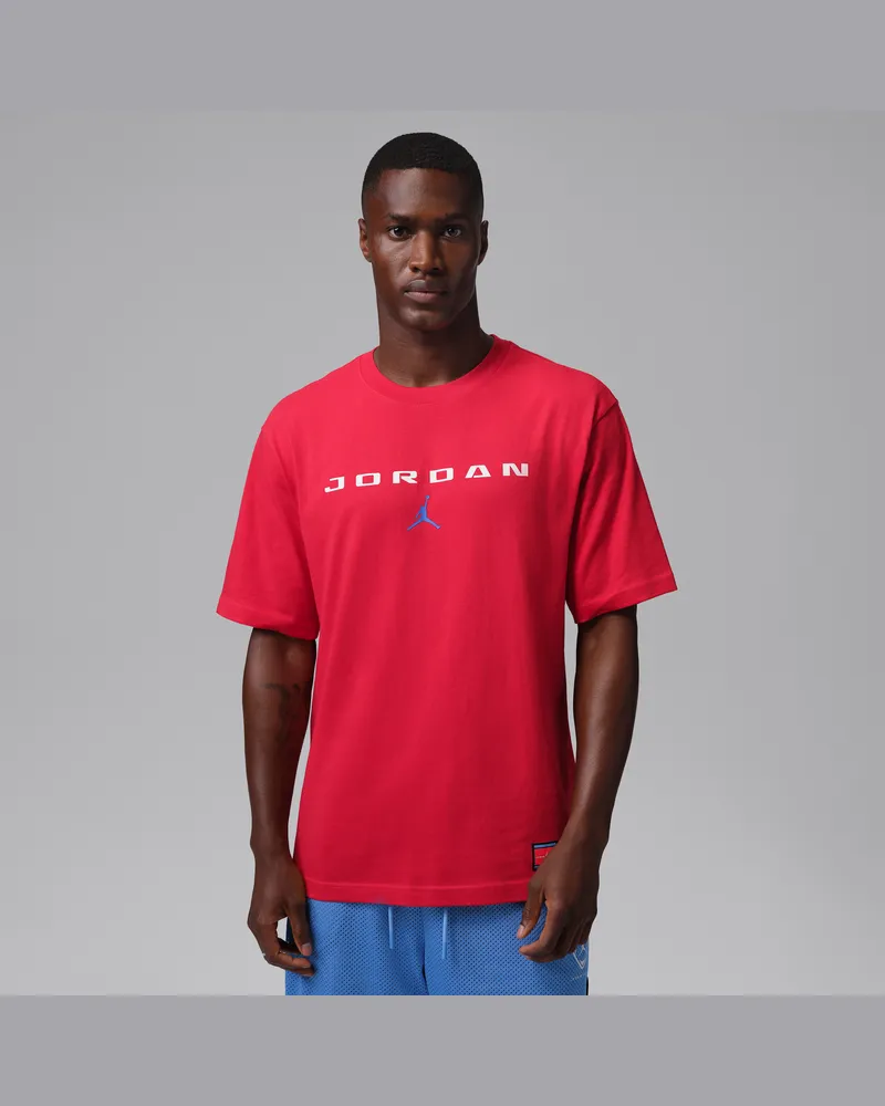 Jordan Brooklyn T-Shirt mit Grafik (Herren) - Rot Rot