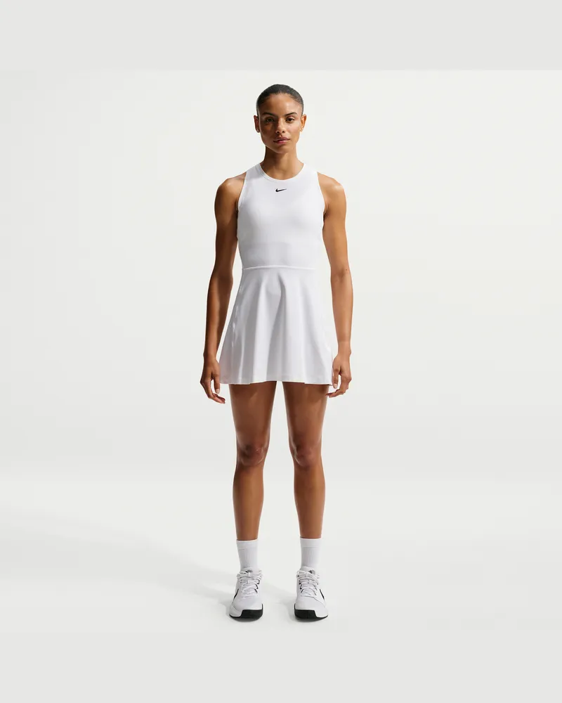 Nike Victory Dri-FIT Tenniskleid (Damen) - Weiß Weiß