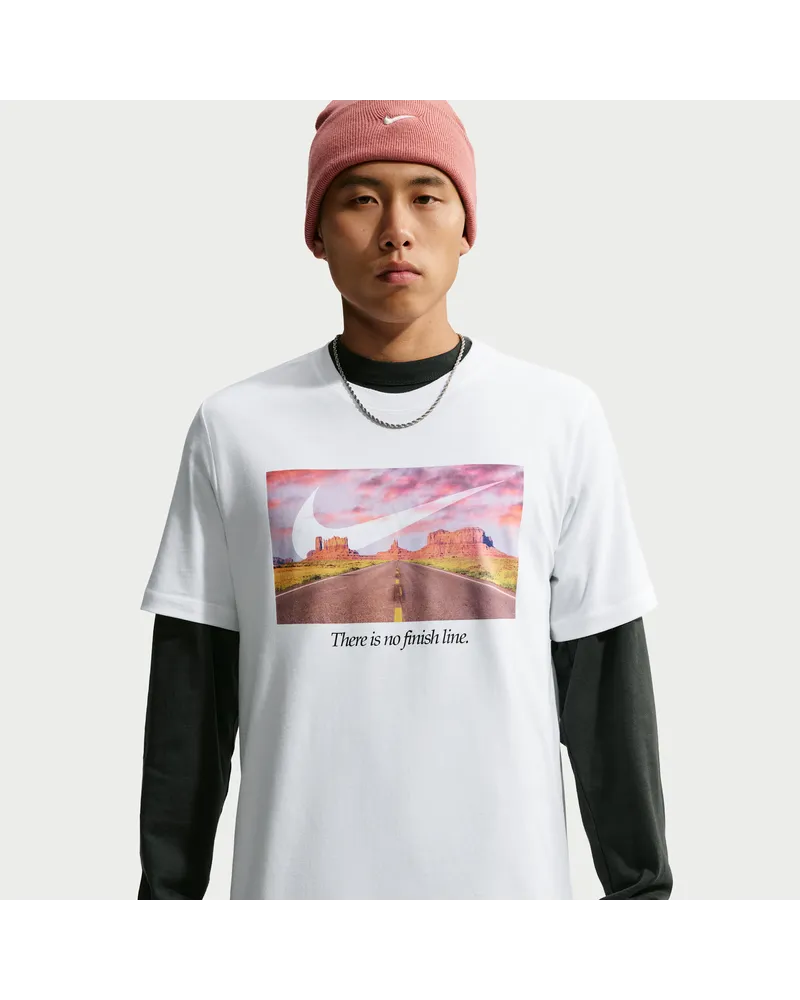 Nike T-Shirt (Herren) - Weiß Weiß