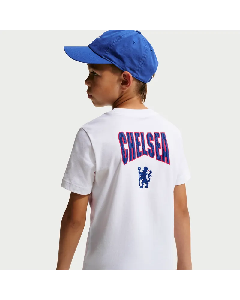 Nike FC Chelsea  Fußball-T-Shirt (ältere Kinder) - Weiß Weiß
