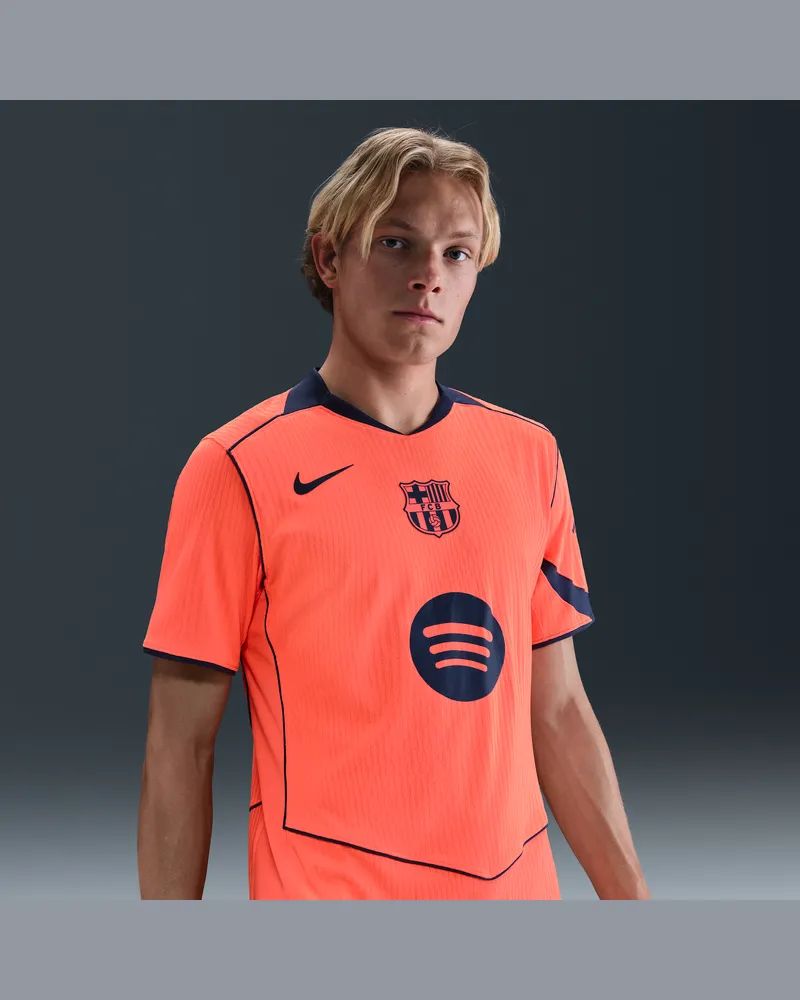 Nike FC Barcelona 2025/26 Match Home  Dri-FIT ADV Total 90 Authentic Fußballtrikot (Herren) - Orange Orange