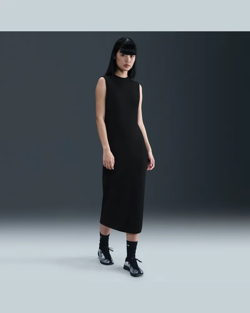 Nike Wool Classics Strickkleid - Schwarz Schwarz