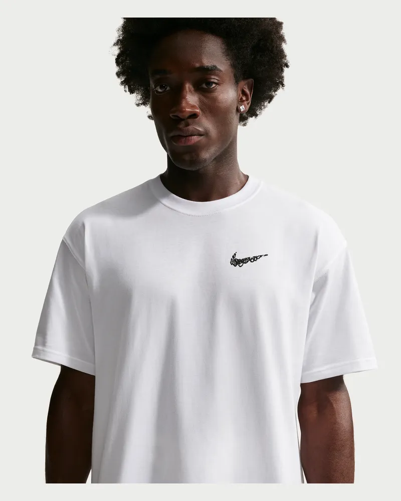 Nike Basketball-T-Shirt (Herren) - Weiß Weiß