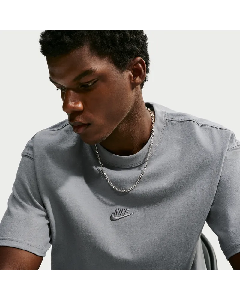 Nike Premium Essentials T-Shirt (Herren) - Grau Grau