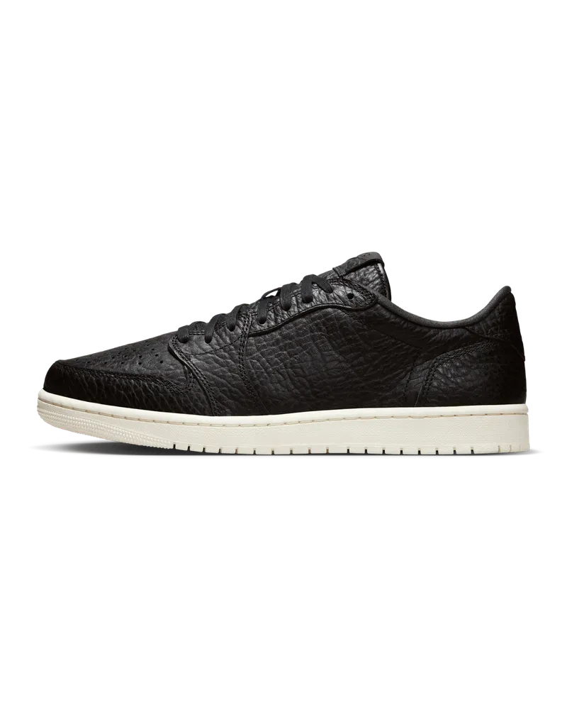 Jordan Air  1 Retro Low Schuh (Herren) - Schwarz Schwarz