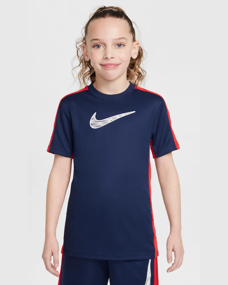 Nike Trophy23 Dri-FIT Kurzarm-Oberteil für ältere Kinder - Blau Blau