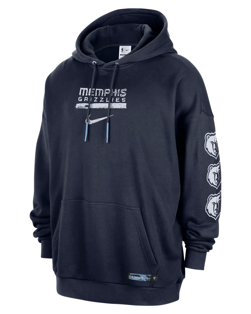 Jordan Memphis Grizzlies Courtside  NBA Club Premium Hoodie für Herren - Blau Blau