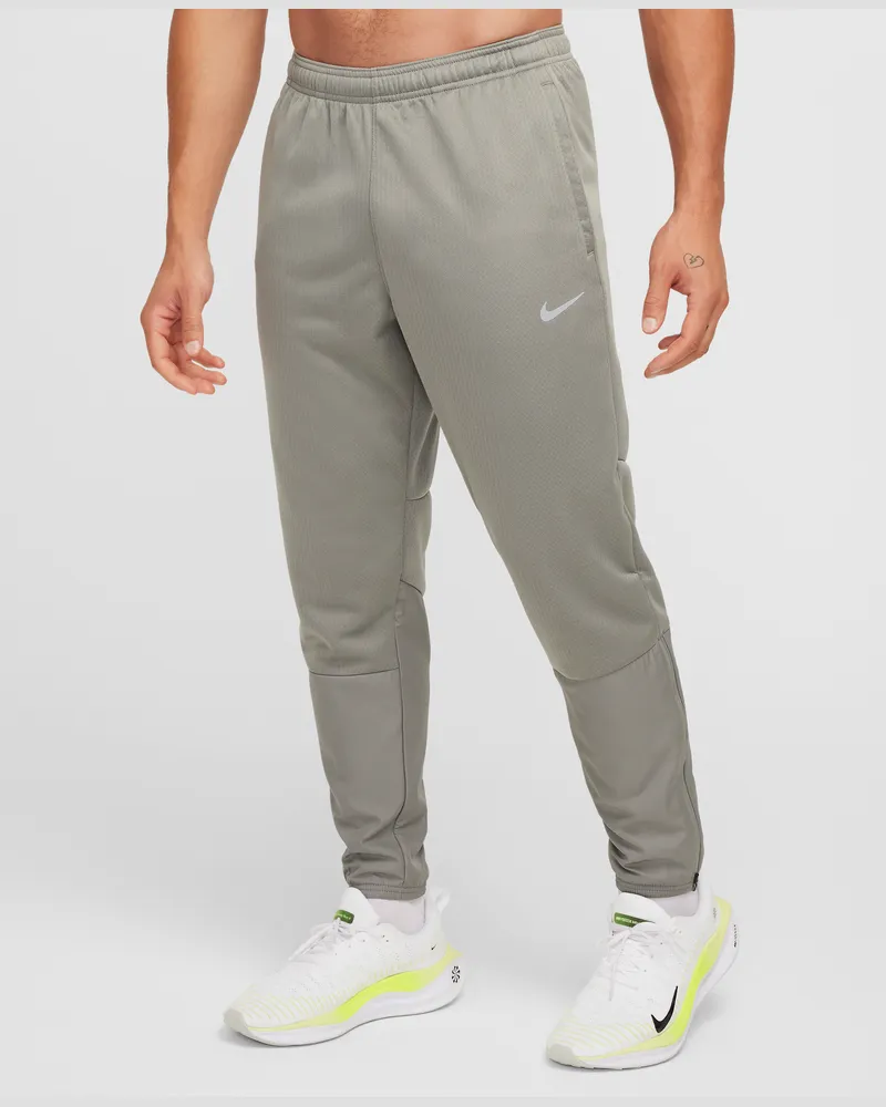 Nike Sphere Challenger wasserabweisende Therma-FIT-Laufjacke (Herren) - Grau Grau