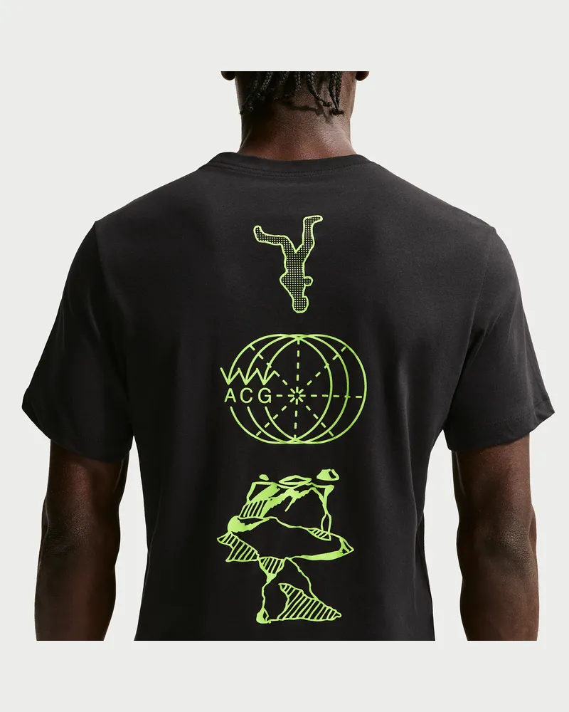 Nike ACG Dri-FIT T-Shirt (Herren) - Schwarz Schwarz