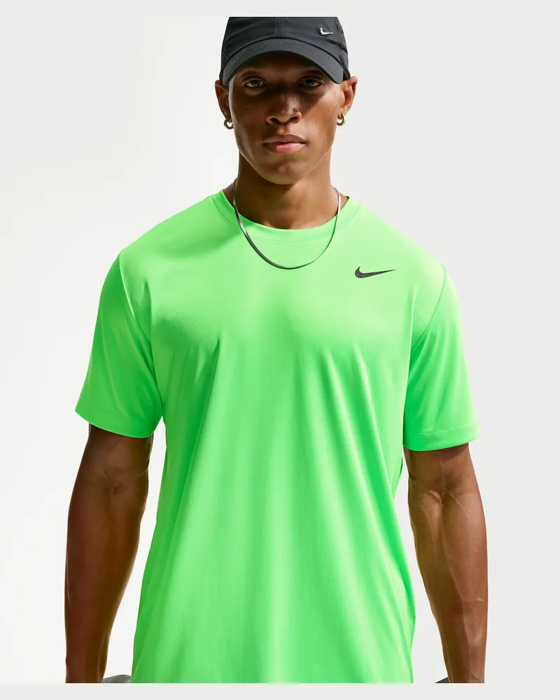 Nike Dri-FIT Trainings-T-Shirt (Herren) - Grün Grün