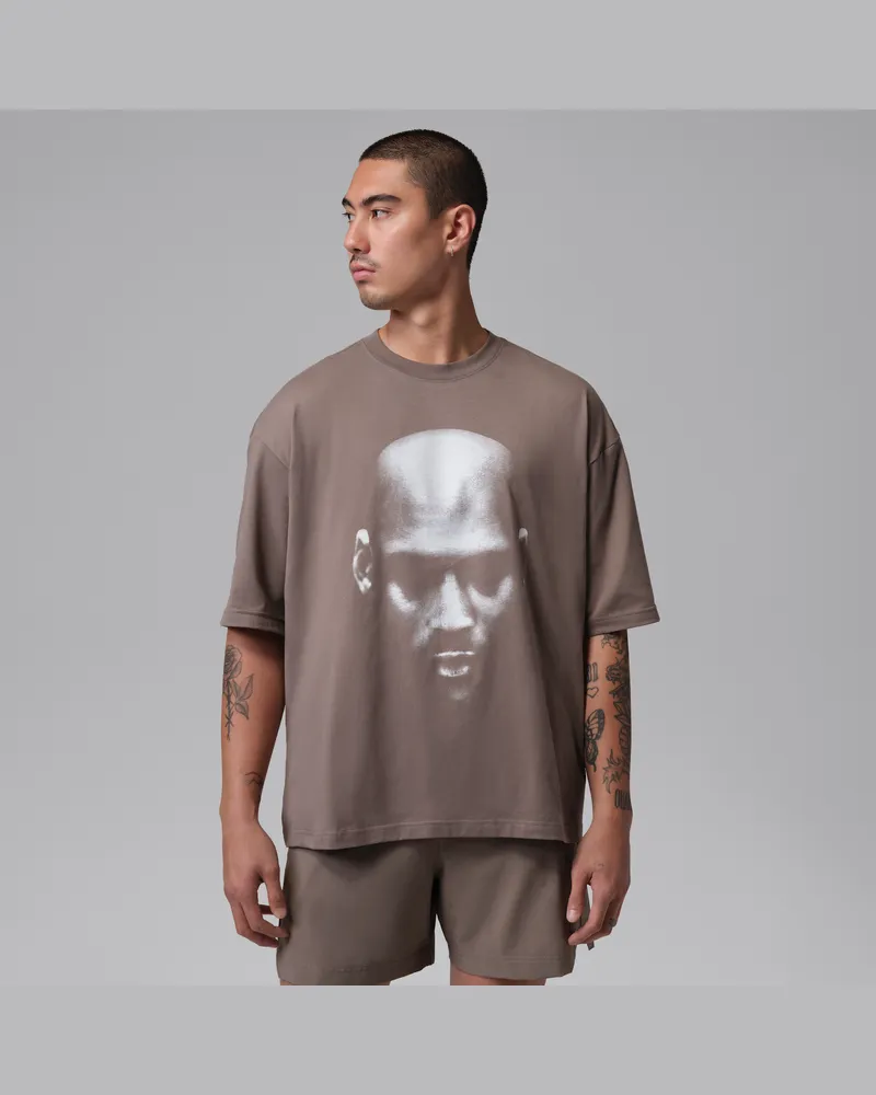 Jordan Dri-FIT Sport Herren-T-Shirt mit Grafik - Grau Grau