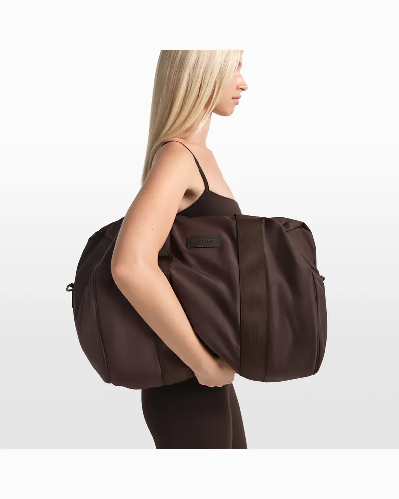 Nike SKIMS Puffer-Gymnastiktasche - Braun Braun