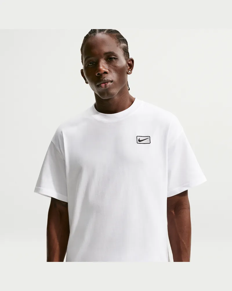 Nike Kurzarm-T-Shirt für Herren - Weiß Weiß