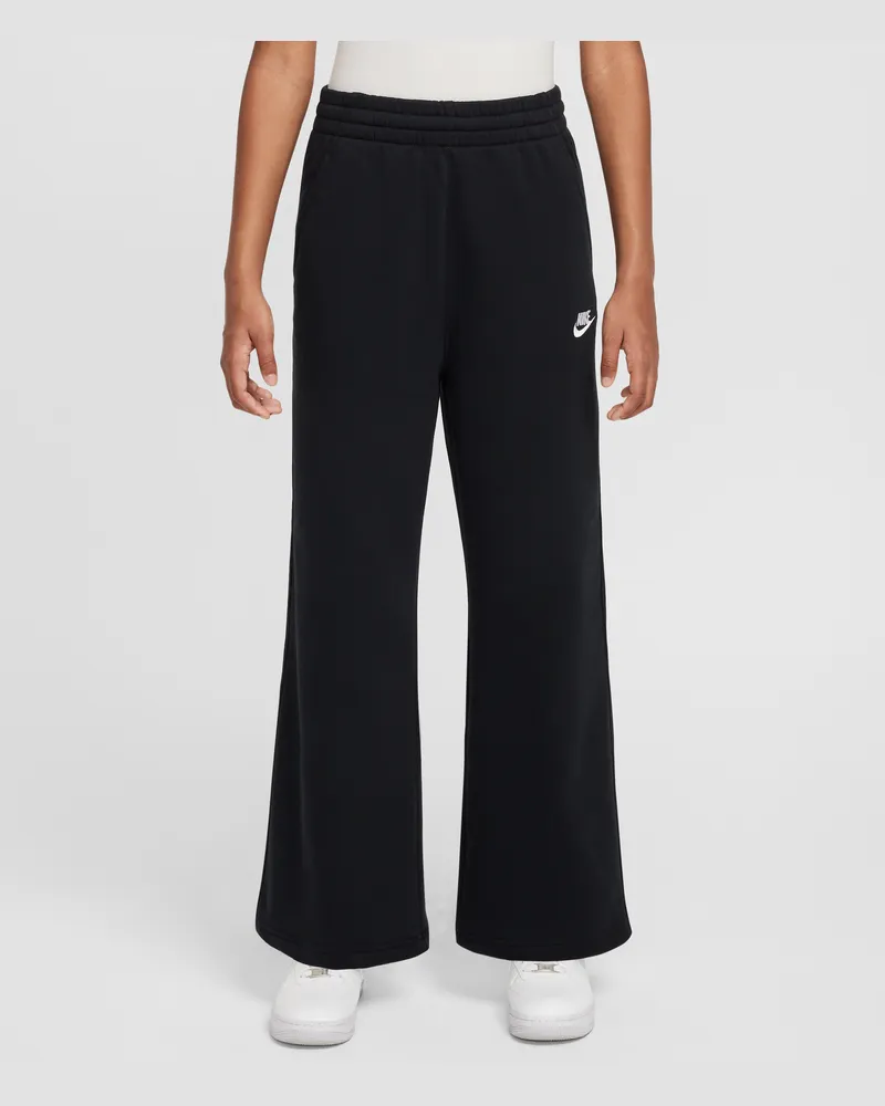 Nike Sportswear Club Fleece-Hose für Mädchen - Schwarz Schwarz