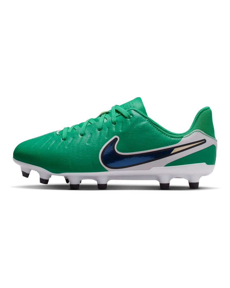 Nike Jr. Tiempo Legend 10 Academy LV8 Low-Top-Fußballschuh für verschiedene Böden (ältere Kinder) - Grün Grün