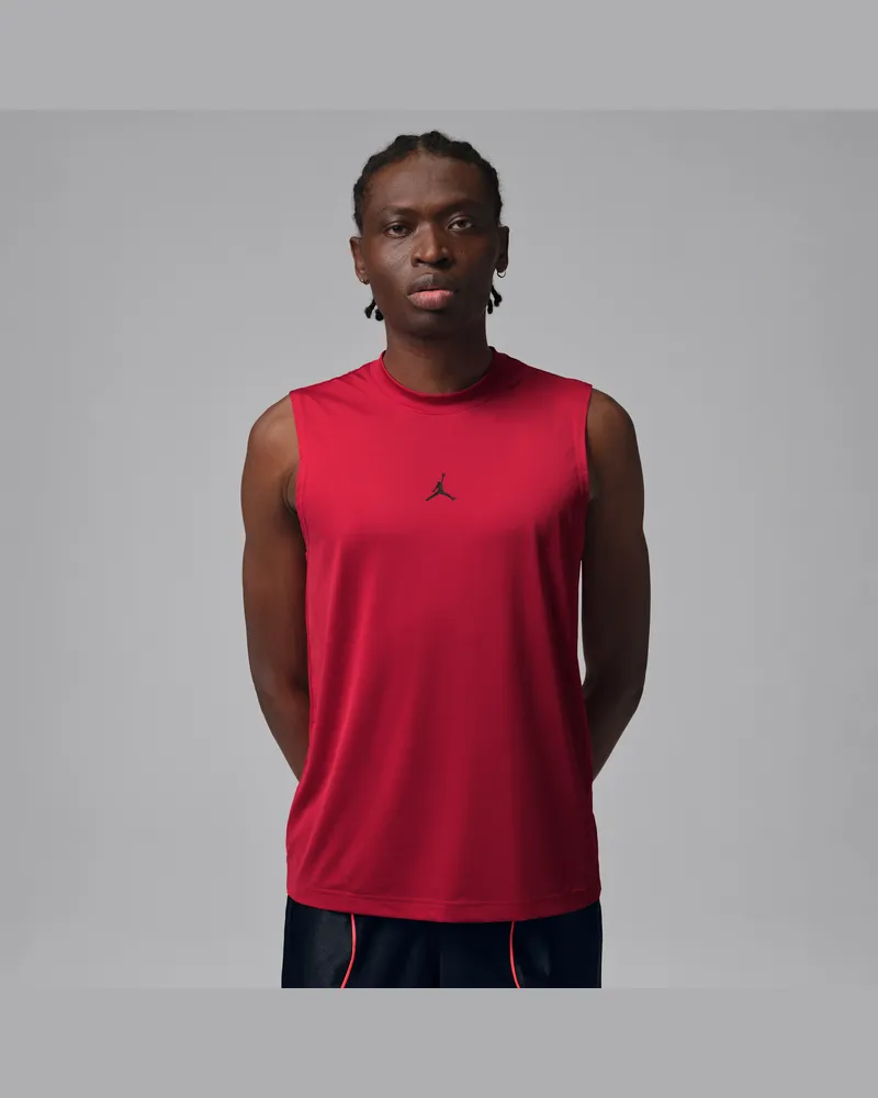 Jordan Sport Essentials Dri-FIT ärmelloses Oberteil (Herren) - Rot Rot