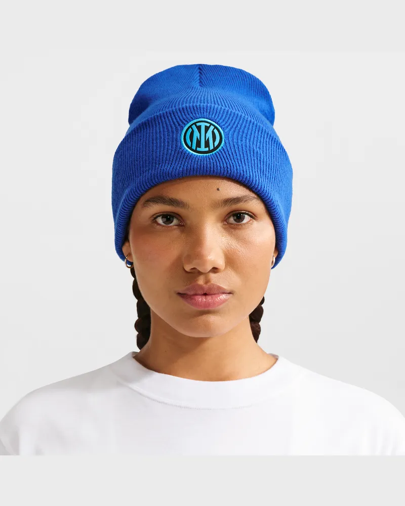 Nike Inter Peak Beanie - Blau Blau