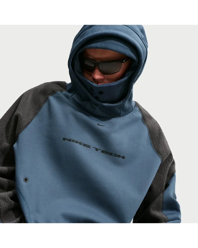 Nike Tech Boreas Oversize-Hoodie (Herren) - Blau Blau