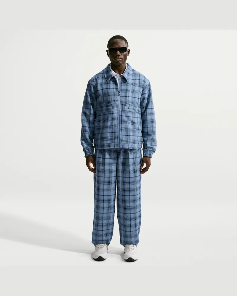 Nike Tartan weite Golfhose (Herren) - Blau Blau