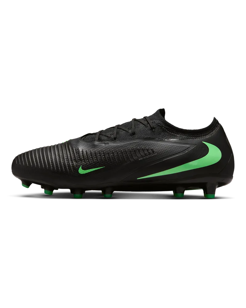 Nike Phantom 6 Low Pro Fußballschuh für Kunstrasen - Schwarz Schwarz