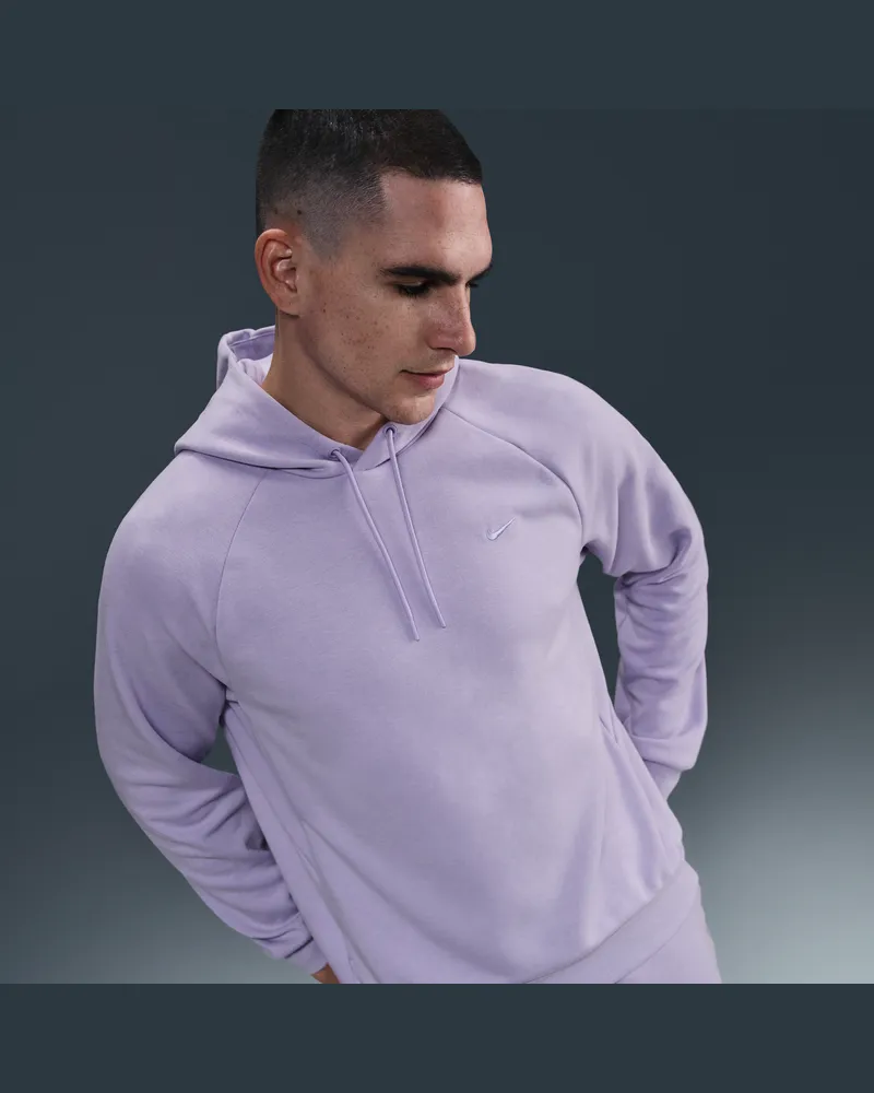 Nike Primary Fleece UV Performance Hoodie mit Dri-FIT-Technologie (Herren) - Lila Lila