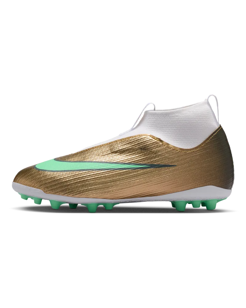 Nike Jr. Mercurial Superfly 11 Academy "Kylian Mbappé" High-Top Fußballschuh für Kunstrasen (ältere Kinder) - Braun Braun