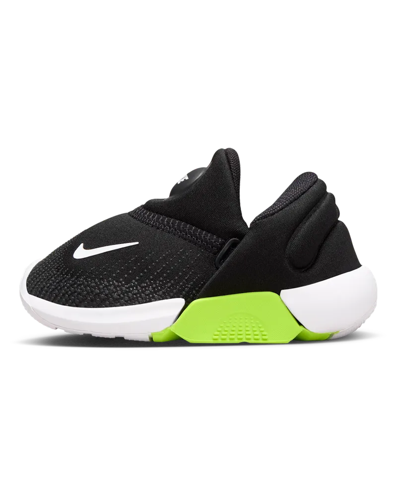 Nike Swoosh Go Schuhe für Babys und Kleinkinder - Schwarz Schwarz