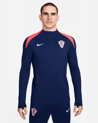 Nike Kroatien  Dri-FIT Fußball-Drill-Oberteil für Herren - Blau Blau