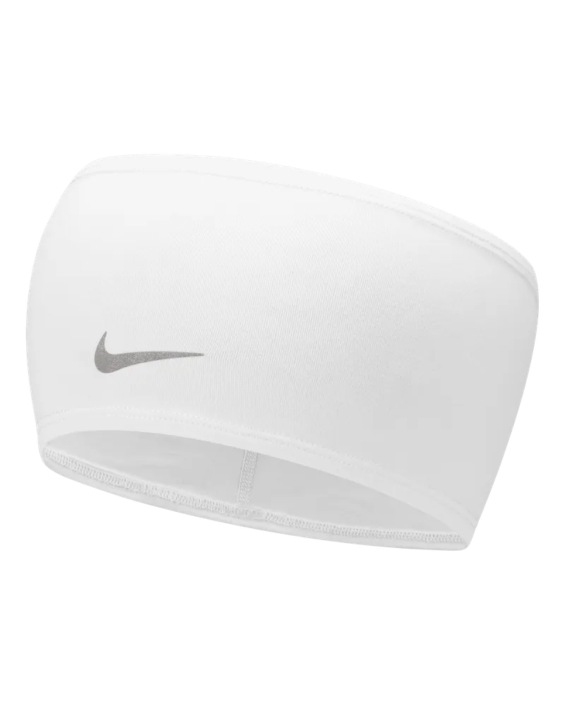 Nike Dri-FIT Swoosh Stirnband 2.0 - Weiß Weiß