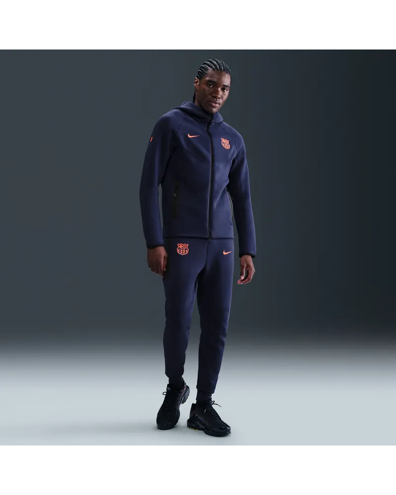 Nike FC Barcelona Tech  Total 90 Fleece-Fußballjogger (Herren) - Blau Blau
