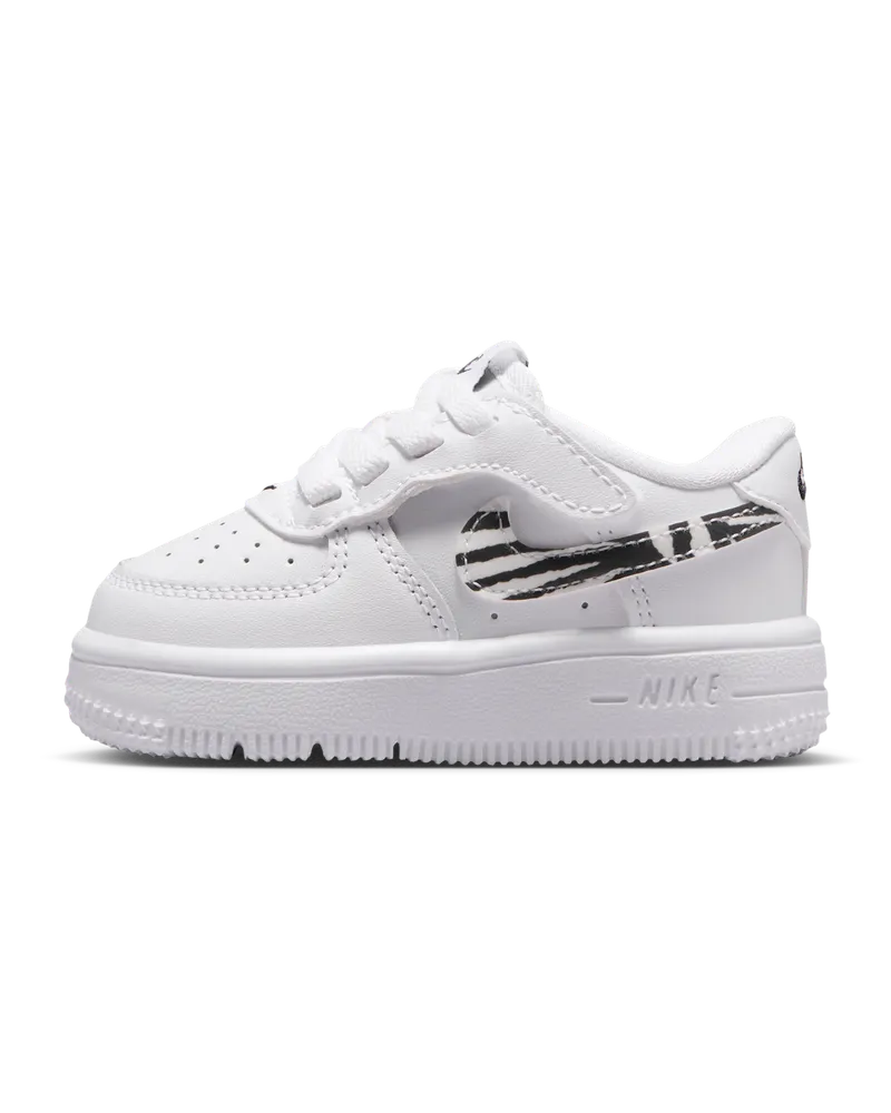 Nike Force 1 Low EasyOn Schuh (Babys/Kleinkinder) - Weiß Weiß