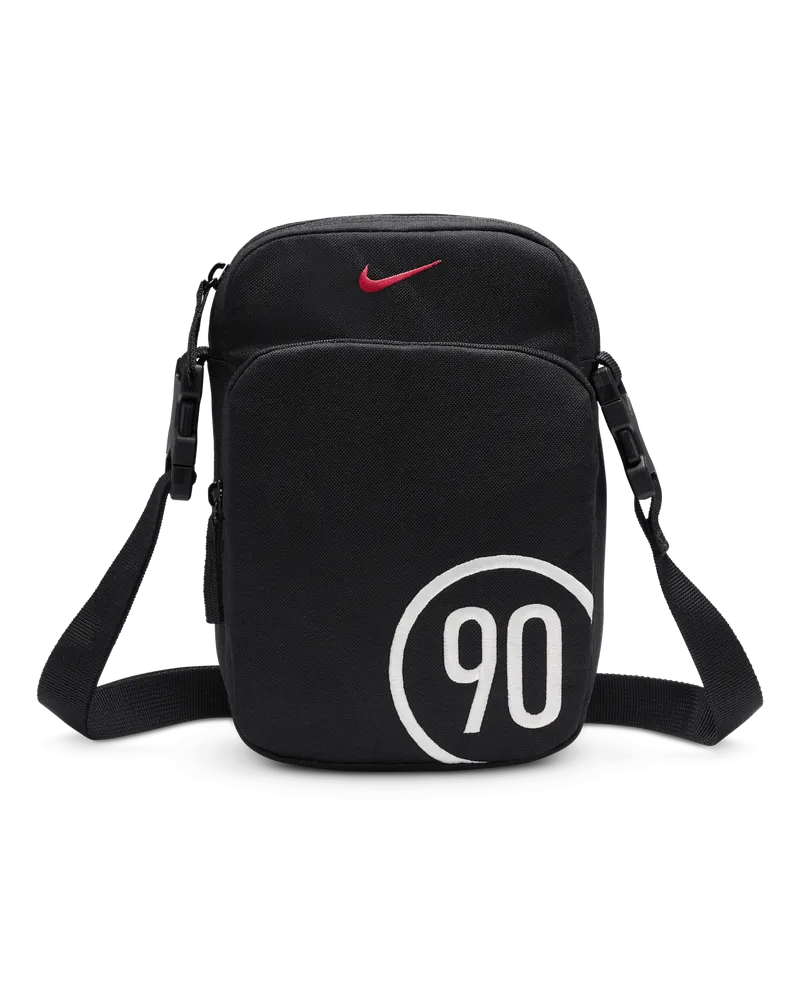 Nike Heritage Total 90 Crossbody-Tasche (4 l) - Schwarz Schwarz