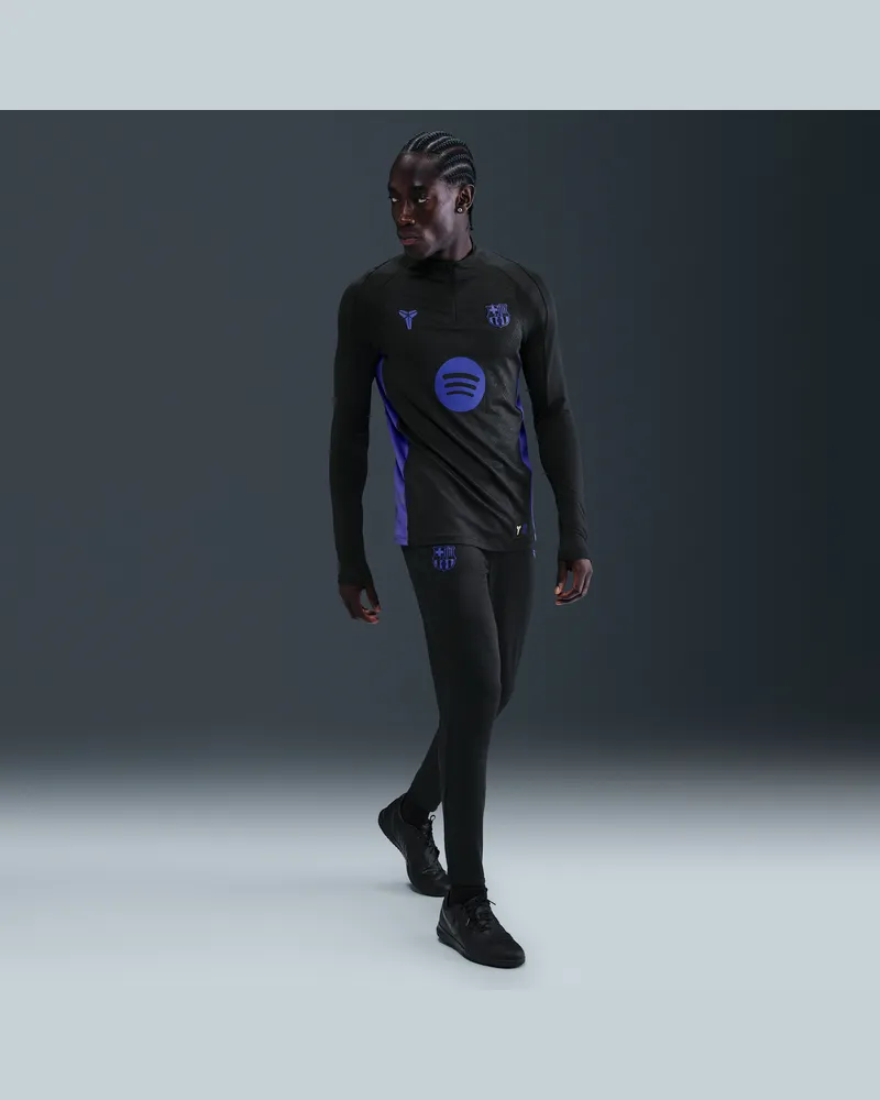 Nike FC Barcelona Strike Away Kobe Dri-FIT Fußballhose aus Strickmaterial (Herren) - Schwarz Schwarz