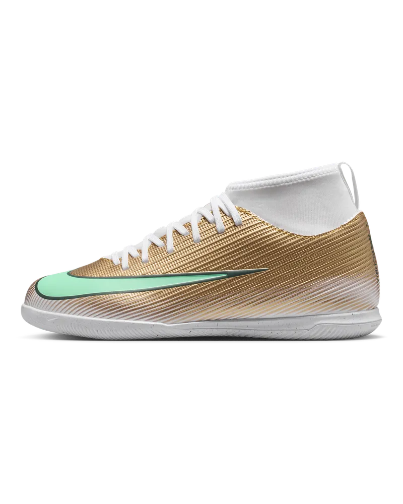 Nike Jr. Mercurial Superfly 11 Club "Kylian Mbappé" High-Top-Fußballschuh für Hallen- und Hartplätze (ältere Kinder) - Braun Braun