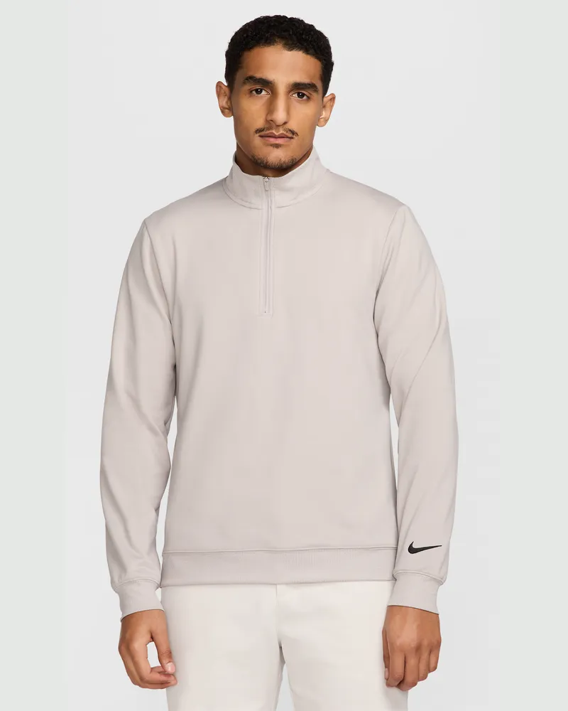 Nike Tour Golfoberteil mit Halbreißverschluss (Herren) - Grau Grau