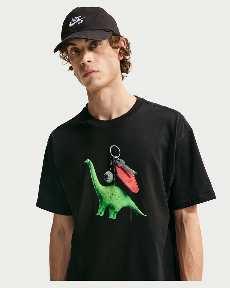 Nike SB Skate-T-Shirt - Schwarz Schwarz