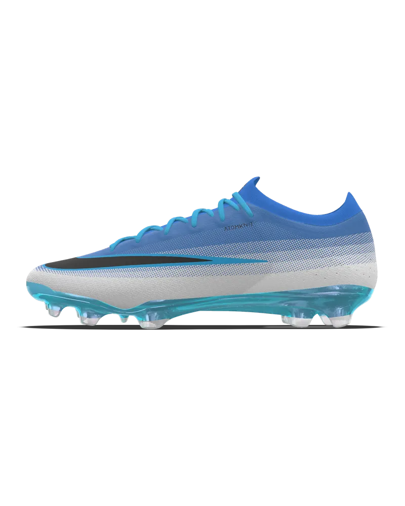 Nike Mercurial Vapor 17 Elite By You personalisierbarer Low-Top-Fußballschuh für normalen Rasen - Blau Blau
