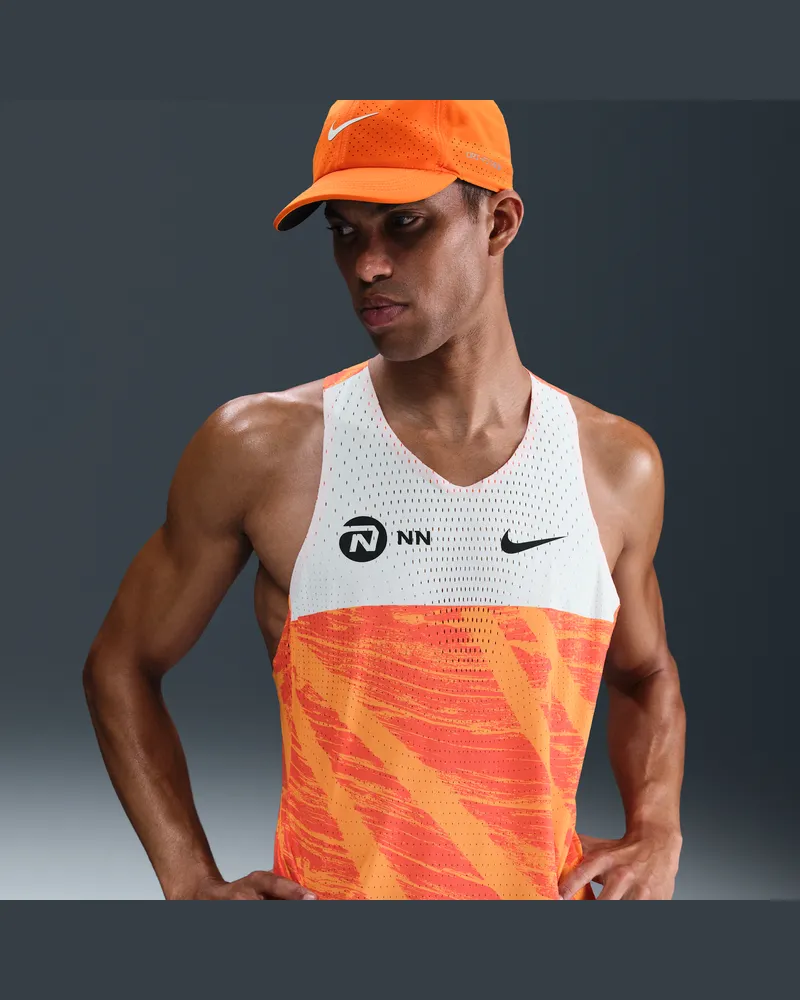 Nike AeroSwift NN Dri-FIT-ADV-Lauf-Singlet für Herren - Orange Orange